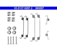 ATE 03.0137-9287.2 Accessorio Kit, Ganasce Freno per Citroën, Opel, Peugeot,