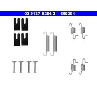 Set di accessori, ganasce del freno di stazionamento ATE 03.0137-9294.2