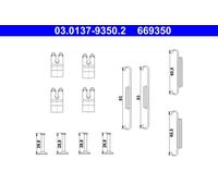 ATE 03.0137-9350.2 Cavo Freno a mano LAND ROVER