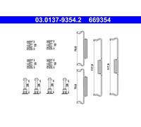 ATE 03.0137-9354.2 Cavo Freno a mano VW PORSCHE