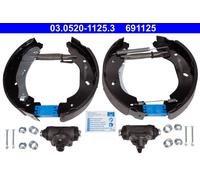ATE 03.0520-1125.3 Kit ganasce freno per FORD