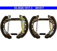 ATE 03.0520-1517.3 Kit ganasce freno per AUDI,SEAT,VW