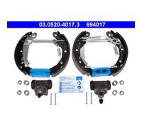 ATE 03.0520-4017.3 Kit ganasce freno posteriore per Matiz Spark