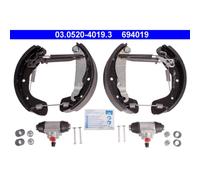 ATE 03.0520-4019.3 Kit freno, Freno a tamburo
