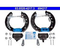 ATE 03.0520-4217.3 Kit freno, Freno a tamburo