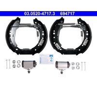 ATE 03.0520-4717.3 Kit ganasce freno per RENAULT