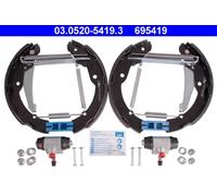 ATE 03.0520-5419.3 Kit ganasce freno per SKODA