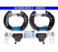 ATE 03.0520-5519.3 Kit freno, Freno a tamburo
