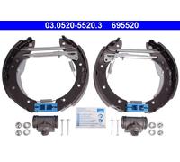ATE 03.0520-5520.3 Kit freno, Freno a tamburo