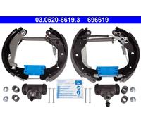 ATE Kit ganasce freno posteriore per Chevrolet Spark M300 e Daewoo Kalos