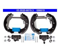 ATE Kit ganasce freno posteriore per Chevrolet Spark M300 e Daewoo Kalos