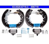 ATE Kit ganasce freno compatibile con 03.0520-6719.3
