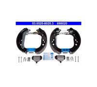 ATE 03.0520-8020.3 Kit ganasce freno posteriore per