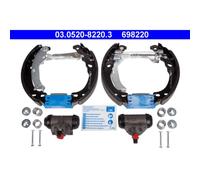 ATE 03.0520-8220.3 Kit ganasce freno posteriore per