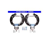 ATE 03.0520-9620.3 Kit ganasce freno posteriore per DS C3 DS3 C4 Cactus