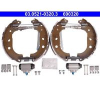 ATE 03.0521-0320.3 Kit freno, Freno a tamburo
