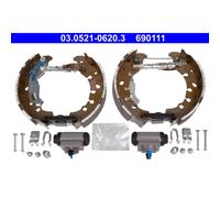 ATE Kit Ganasce Freno Posteriore per Fiat Panda Van 312_ Lancia Ypsilon