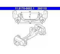Forcella pinza freno ATE 11.8170-0002.1