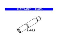 ATE 11.8171-0067.1 Perno pinza freno
