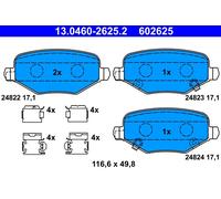ATE 13.0460-2625.2 Kit pastiglie freni