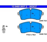 Set di pastiglie freno ATE 13.0460-2637.2
