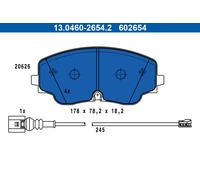 ATE 13.0460-2654.2 Kit pastiglie freni