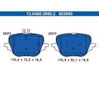 ATE 13.0460-2660.2 Kit pastiglie freno, Freno a disco per MERCEDES-BENZ