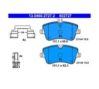 ATE 13.0460-2727.2 Pastiglie Freno Anteriore per Mercedes-Benz W203