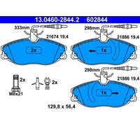 ATE 13.0460-2844.2 Kit pastiglie freno, Freno a disco per PEUGEOT