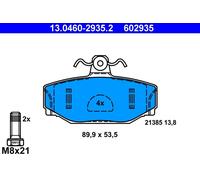 ATE 13.0460-2935.2 Kit pastiglie freno, Freno a disco per VOLVO