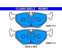 ATE 13.0460-3803.2 Kit pastiglie freno, Freno a disco per BMW