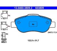 Kit Pastiglie Freno Ate 13.0460-3809.2 Per Fiat