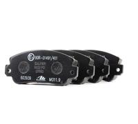 ATE pastiglie freno 13.0460-3939.2 108,9x47,4 spessore 18 mm predisposto sensore