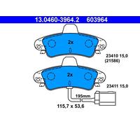 ATE 13.0460-3964.2 Kit pastiglie freno, Freno a disco per FORD