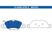 ATE 13.0460-4703.2 Kit pastiglie freno, Freno a disco per PORSCHE