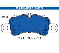 ATE Kit pastiglie freno 13.0460-4724.2 per Porsche 911, 911 Cabriolet, 911 Targa, 718 Boxster