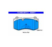 ATE Set pastiglie freno 13.0460-4817.2 anteriore