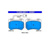 ATE 13.0460-4867.2 Pastiglie freno anteriore per Alfa 159 Spider Brera