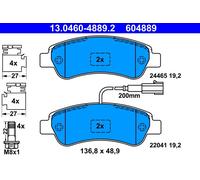Set di pastiglie freno ATE 13.0460-4889.2, posteriore