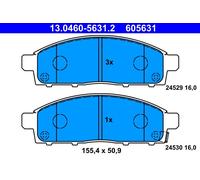 ATE 13.0460-5631.2 Kit pastiglie freno, Freno a disco per FIAT,MITSUBISHI