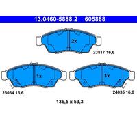 ATE 13.0460-5888.2 Kit pastiglie freno, Freno a disco per SUZUKI