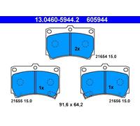 Ate Kit Pastiglie Freno 13.0460-5944.2