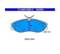 Set di pastiglie freno ATE 13.0460-5959.2, anteriore