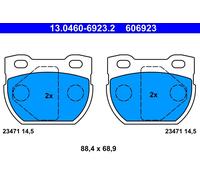 ATE 13.0460-6923.2 Kit pastiglie freno, Freno a disco per LAND ROVER