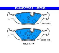 ATE 13.0460-7036.2 Kit pastiglie freno, Freno a disco per BMW