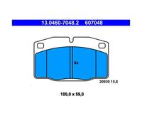 Set di pastiglie freno ATE 13.0460-7048.2, anteriore