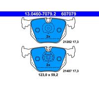 ATE 13.0460-7079.2 Kit pastiglie freno, Freno a disco per BMW,LAND ROVER