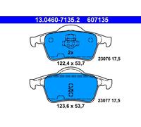 Set di pastiglie freno ATE 13.0460-7135.2, indietro