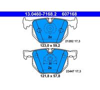 Pastiglie freno 13.0460-7168.2 ATE per BMW 7