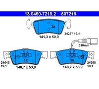 ATE 13.0460-7218.2 Kit pastiglie freno, Freno a disco per VW
